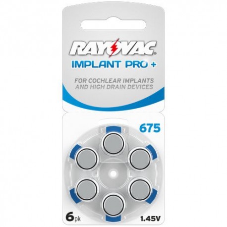 Rayovac Cochlear Implant Pro mod. 675